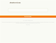Tablet Screenshot of abouttravel.com